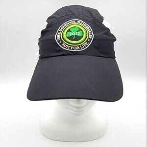 Racetrackers Black Lightweight Adjustable Racing Hat